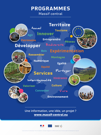 Affiche Programmes Massif Central Affiche Programmes Massif Central